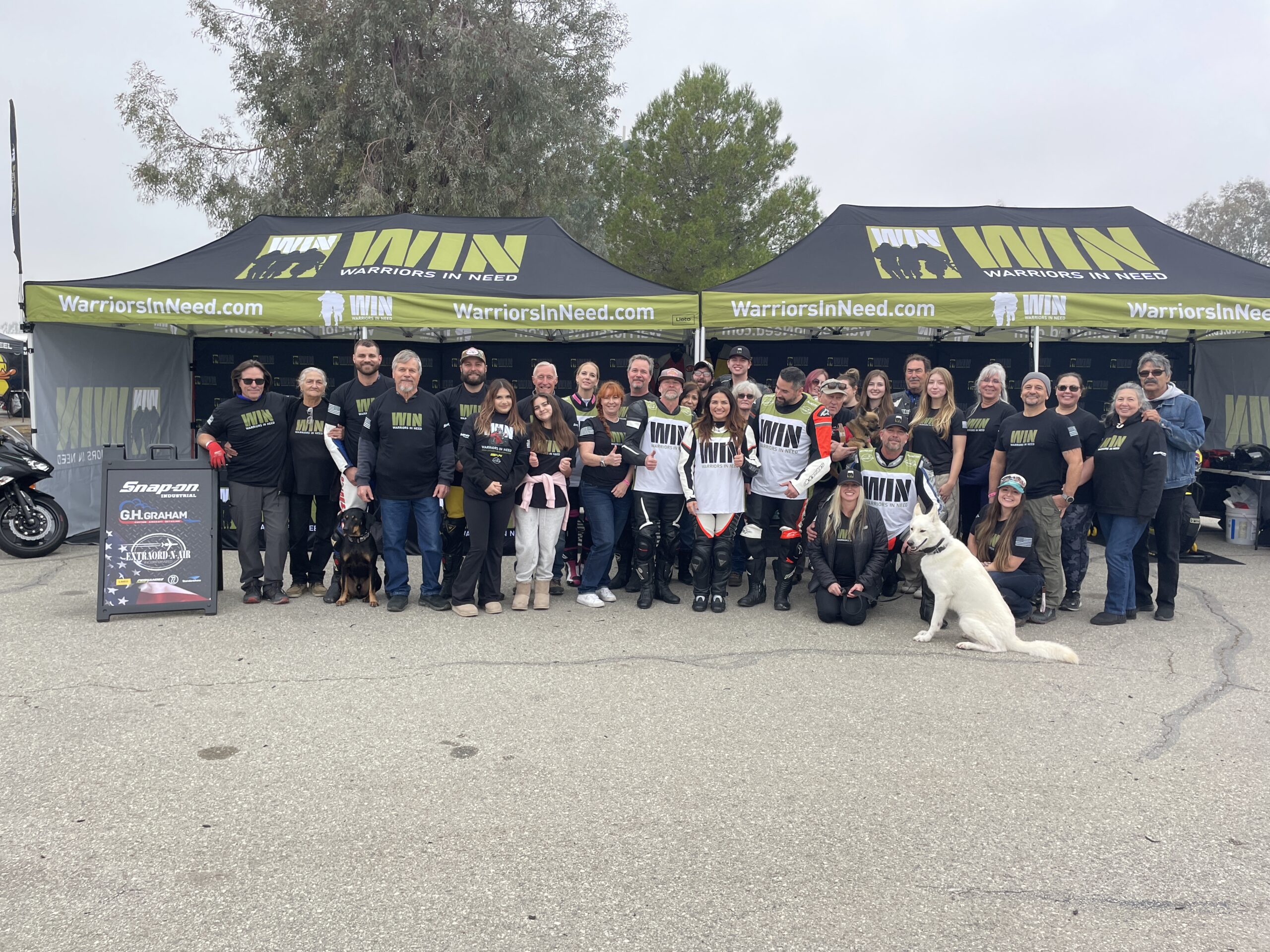 Track Daz event hosted by Warriors In Need to support veterans through community, veteran transition, and career-focused opportunities.