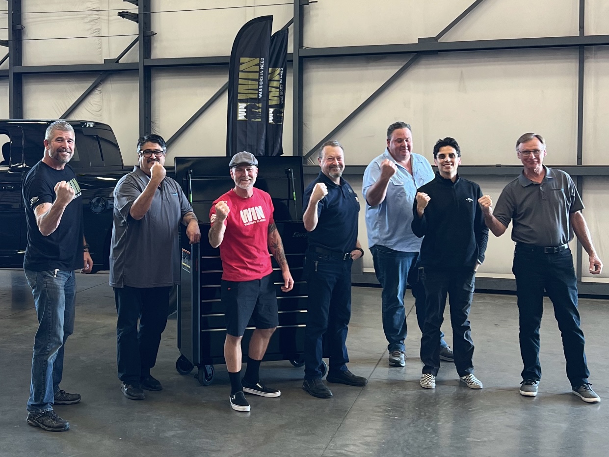 Veteran Dan Bergman beginning a new aviation career through Warriors In Need support, veteran transition, and job training opportunities.
