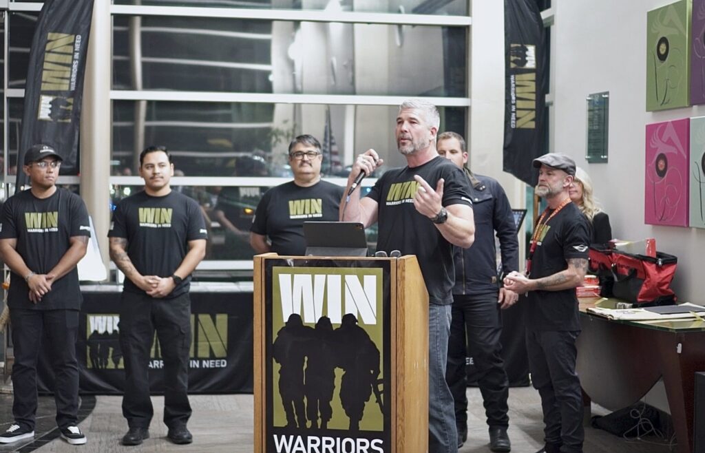 Warriors In Need meet and greet event supporting veterans through community, veteran transition, and meaningful connection.
