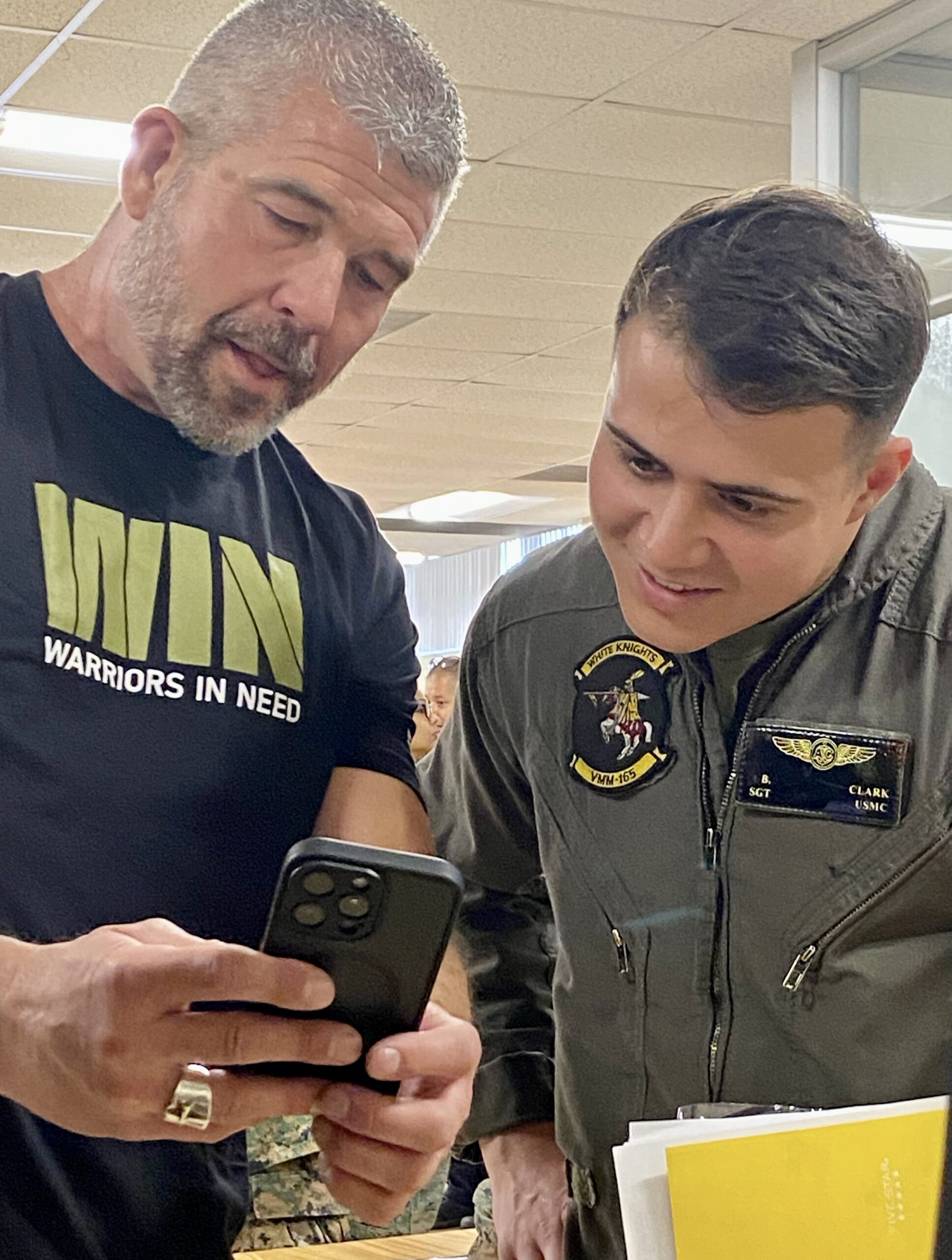 Miramar Career Fair event featuring Warriors In Need support for veterans, veteran transition, and aviation career opportunities.