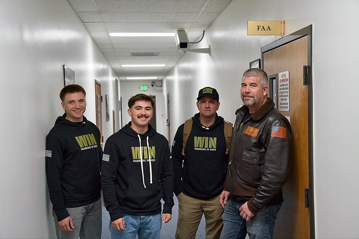 Warriors In Need cohort supporting veterans through veteran transition, FAA A&P training, and aviation career development.