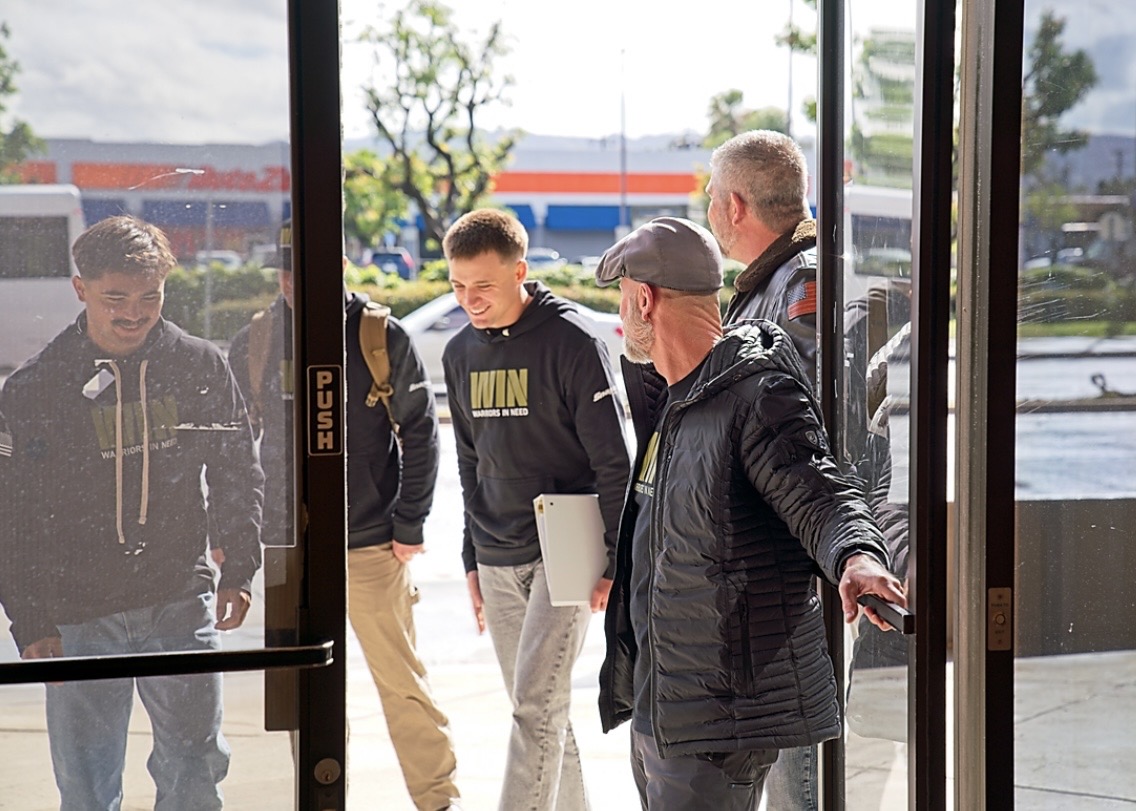 Warriors In Need cohort supporting veterans through veteran transition, FAA A&P training, and aviation career development.